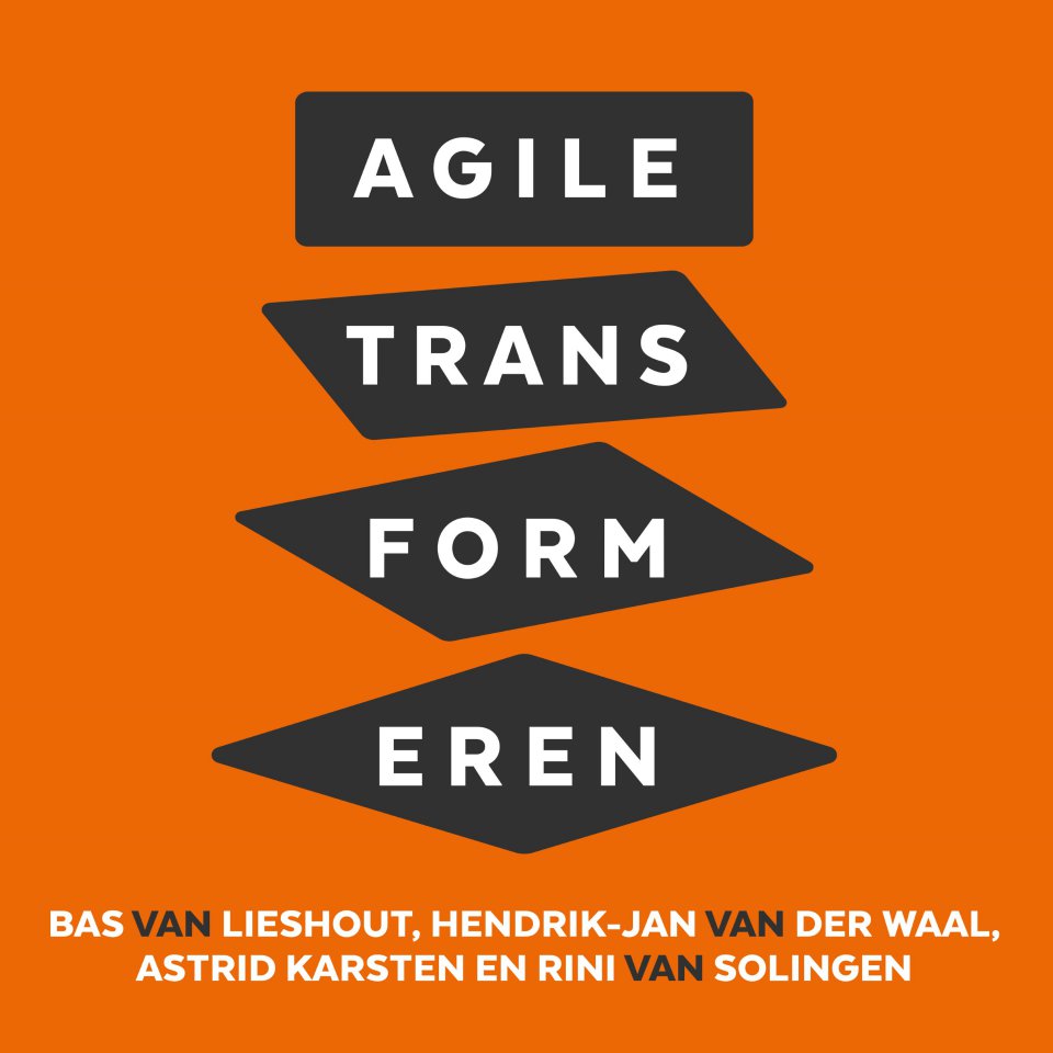 Omslagfoto van Agile transformeren voor een wendbare organisatie